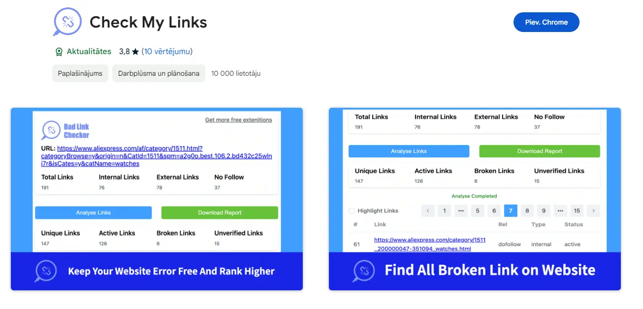 Check My Links