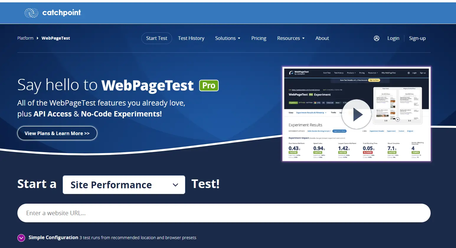 WebPage Test