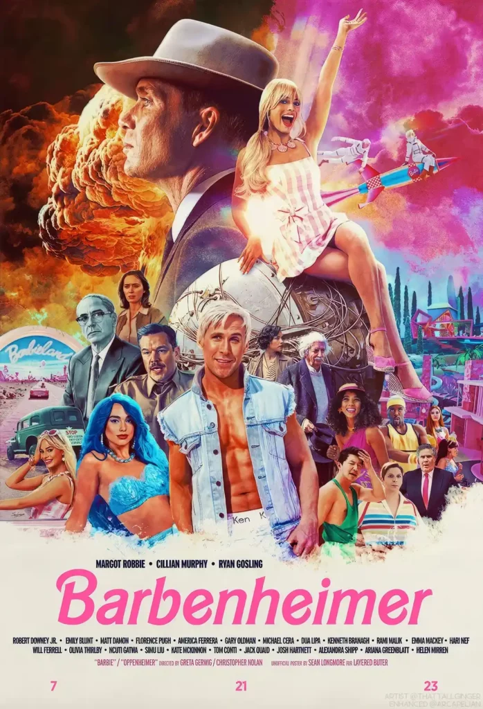 社群行銷怎麼做?掌握社群經營 5 步驟、 4 個社群行銷案例! 14 社群媒體行銷策略:「芭本海默」:電影《芭比》、《奧本海默》