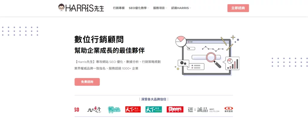 SEO公司：HARRIS 先生